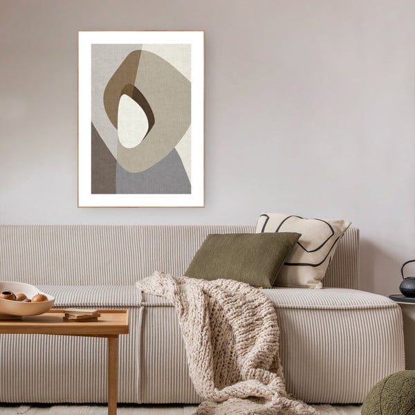 Slika 70x100 cm Picasa Greige – Malerifabrikken-image-1