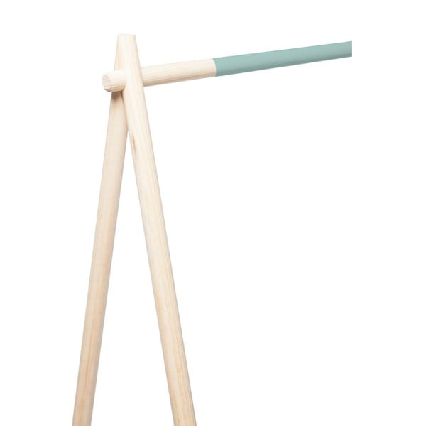 Stojalo za oblačila s svetlo zelenimi detajli Really Nice Things Minimal-image-2