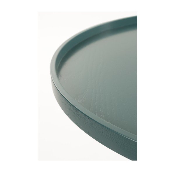 Modrozelena okrogla klubska mizica ø 69 cm Jason – Zuiver-image-3
