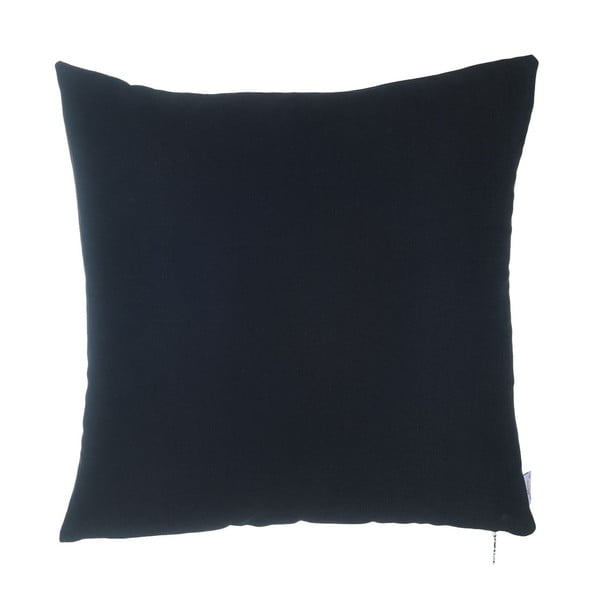 Črna prevleka za okrasno blazino Mike & Co. NEW YORK Simple, 43 x 43 cm