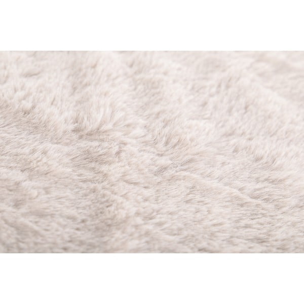Belo-bež odeja iz umetnega krzna 150x200 cm Ruby – Tiseco Home Studio-image-2