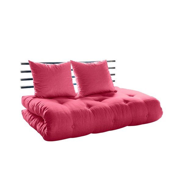 Raztegljiv kavč Karup Shin Sano Black/Magenta-image-2