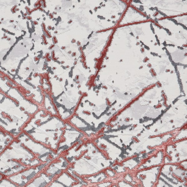 Rožnata/svetlo siva preproga 120x170 cm Artemis – Think Rugs-image-3