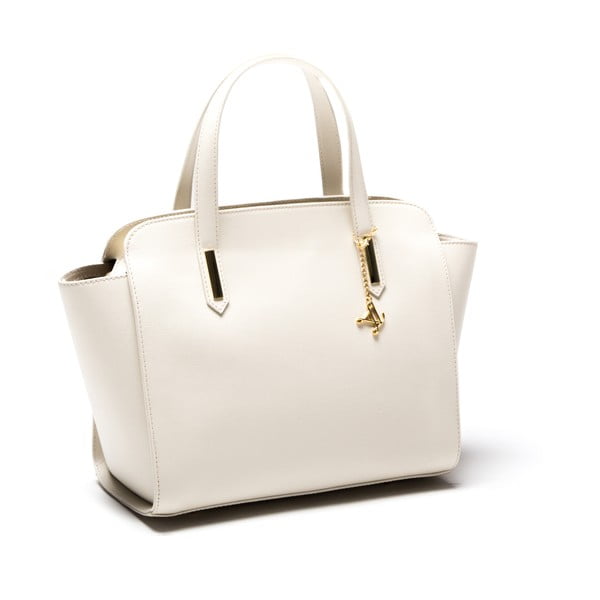 Luisa Vanini 421 Bež usnjena torbica-image-2