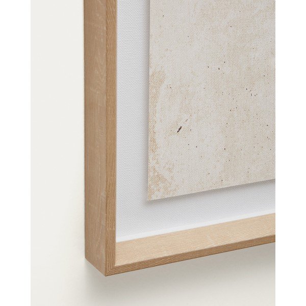 Ročno naslikana slika z okvirjem/na platnu 50x70 cm Sormi – Kave Home-image-3