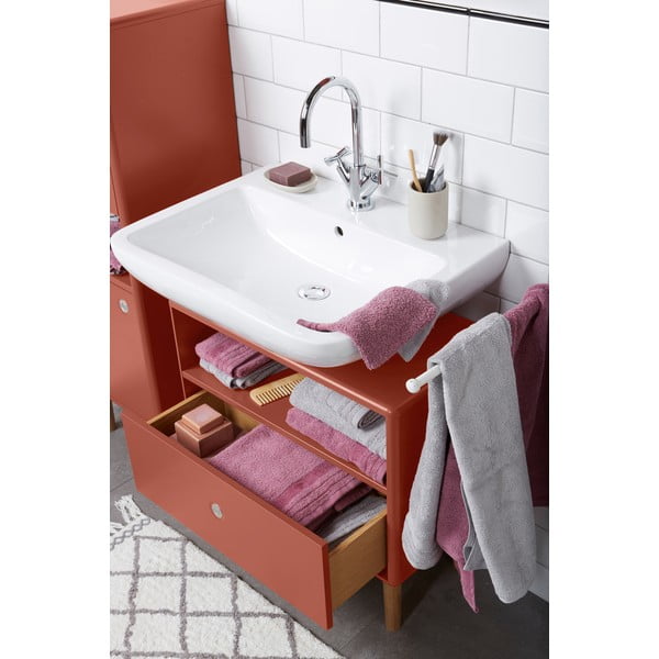 Rdeča omarica za pod umivalnik Tom Tailor Color Bath-image-3