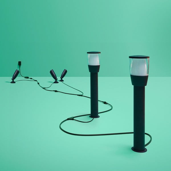 LED pametna zunanja svetilka 4 W Bollard Extension – WiZ-image-1