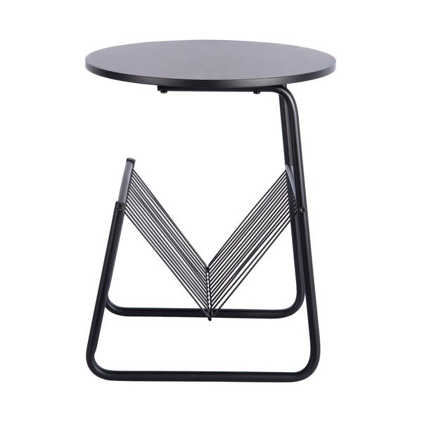 Kovinska okrogla stranska mizica ø 40 cm Riqueza Revista – Leitmotiv-image-3