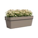 Viseče samozalivalno cvetlično korito iz reciklirane plastike 50 cm Capri – Artevasi