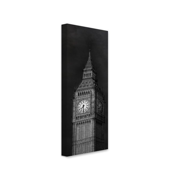 Slika Styler Platno Silver Big Ben, 45 x 140 cm-image-2