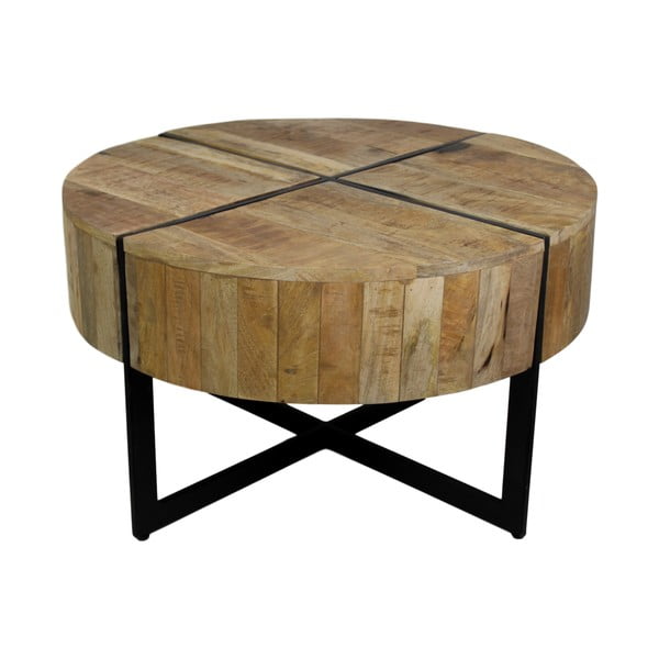 Kavna mizica iz mangovega lesa kolekcija HSM Jackson