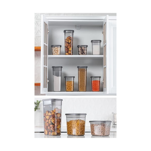 Posode za shranjevanje v kompletu 18 ks živil Fresco – Hermia-image-3