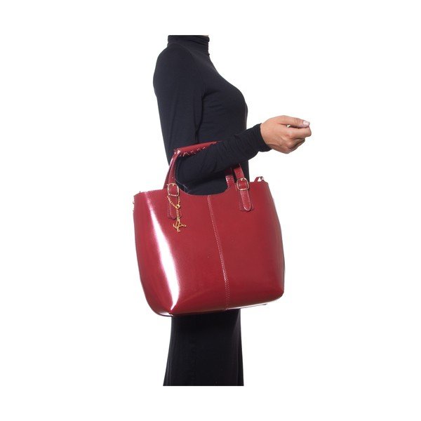 Usnjena torbica Luisa Vannini 3006 Rosso-image-4