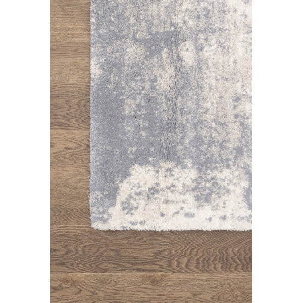 Siva/kremno bela volnena preproga 160x240 cm Bran – Agnella-image-3