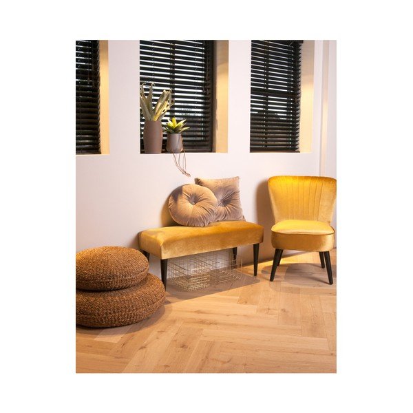 Rumena klop z žametnim oblazinjenjem Leitmotiv Luxury-image-2