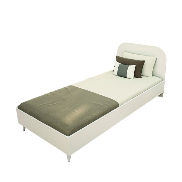Bela postelja 90x190 cm Lavinia – Kalune Design