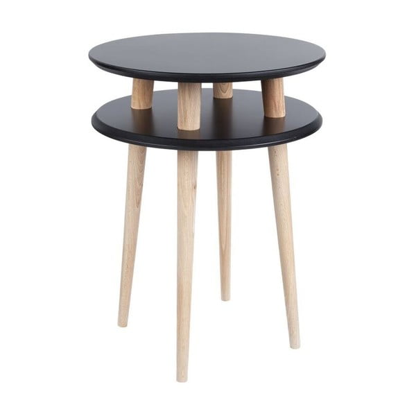 Zložljiva miza UFO 61x45 cm, črna