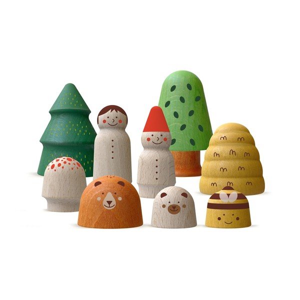 Londji Wooden Forest lesene figure