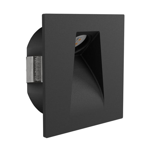 Črna LED stenska svetilka MECINOS – EGLO