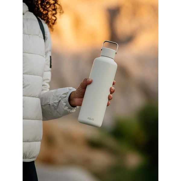 Bela steklenica iz nerjavečega jekla Equa Timeless, 1 l-image-2