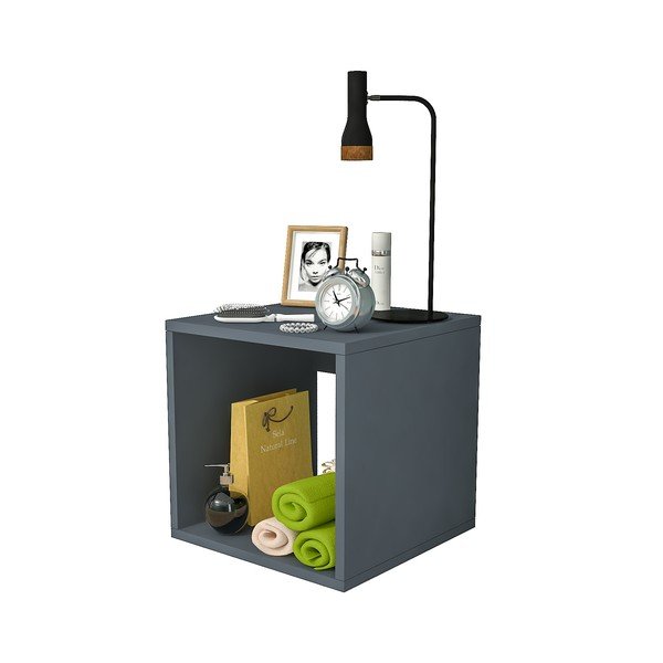 Siva nočna omarica Biga - Gauge Concept-image-1