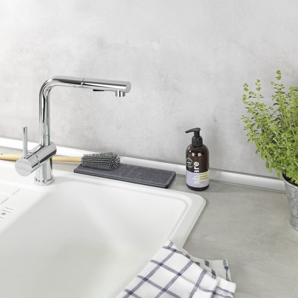 Siva odcejalna podloga iz diatomejske zemlje 30x8 cm Damon – Wenko-image-1