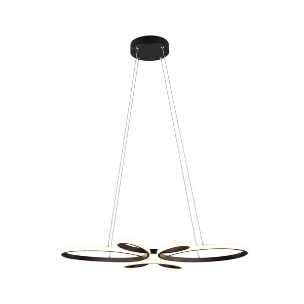 Črna LED viseča svetilka Fly – Trio-image-1