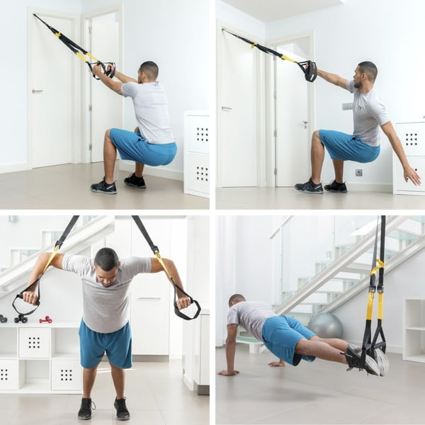 InnovaGoods Just Up Gym Hanging Fitness System