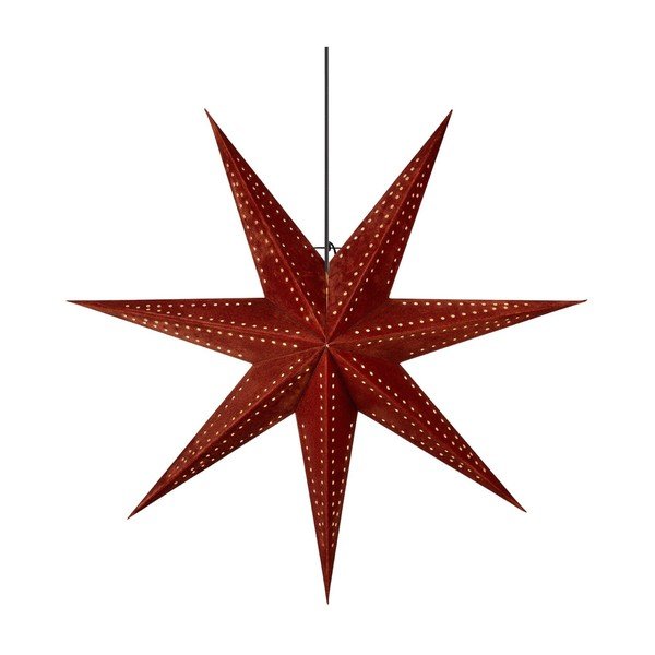 Rdeča božična svetlobna dekoracija ø 75 cm Embla – Markslöjd