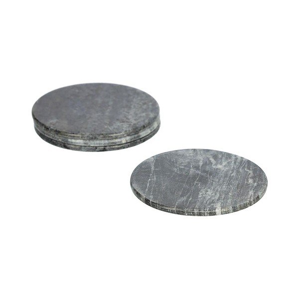 Sivi marmorni podstavki za kozarce v kompletu 4 ks Tresa – Kave Home