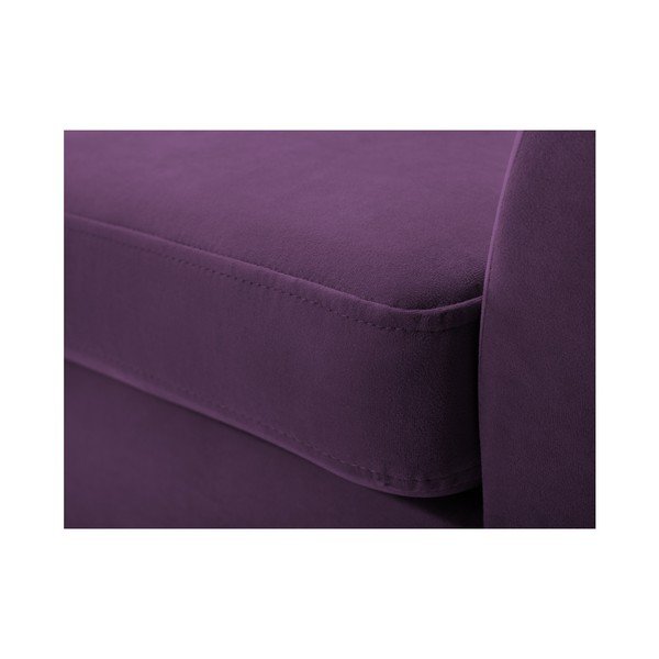 Vijoličen raztegljiv trosed s prostorom za shranjevanje Mazzini Sofas Peony-image-1