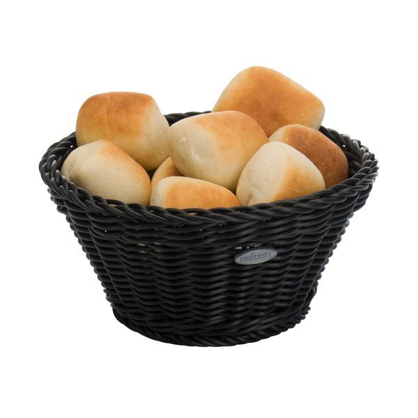 Črna košara za mizo Saleen, ø 18 cm-image-2