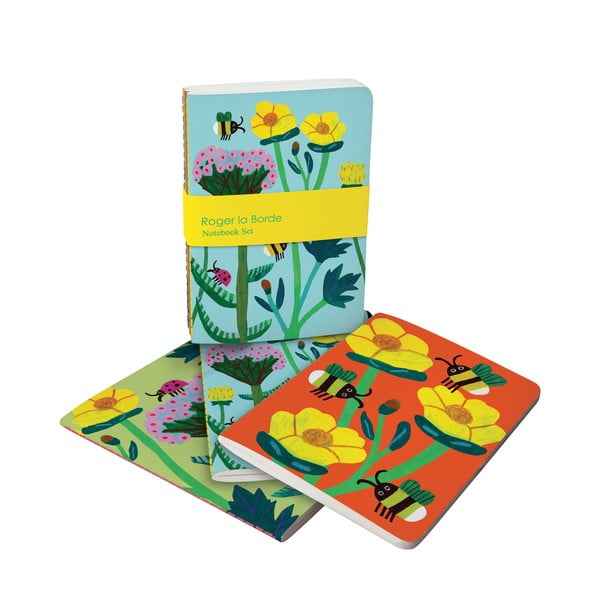 A6 zvezki v kompletu 64 str. 3 ks Honey – Roger la Borde-image-1