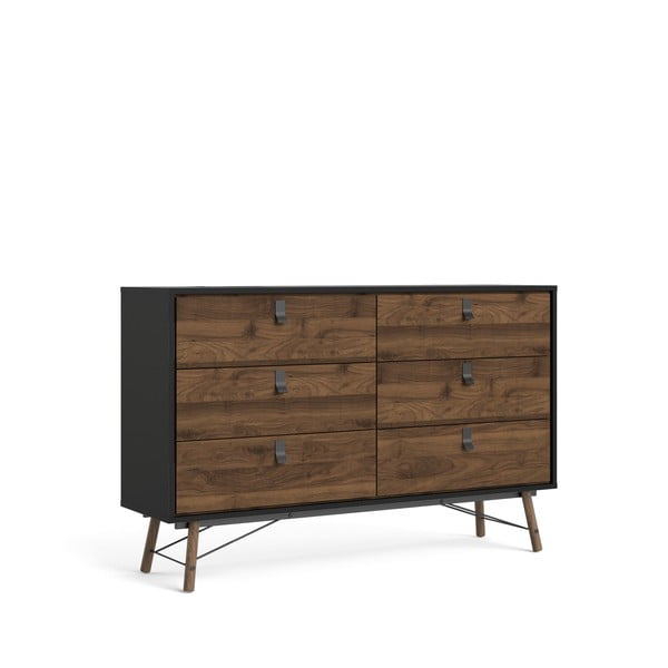 Temno rjava komoda Tvilum Ry, 150 x 95 cm-image-2