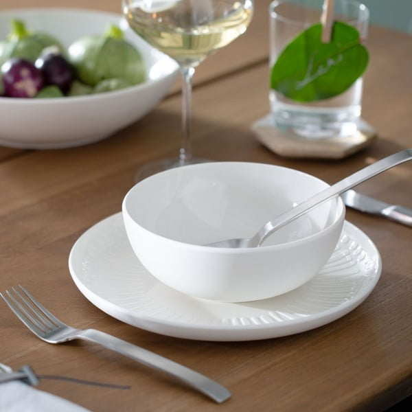 Bela porcelanasta skleda Villeroy & Boch Uni, 850 ml-image-3