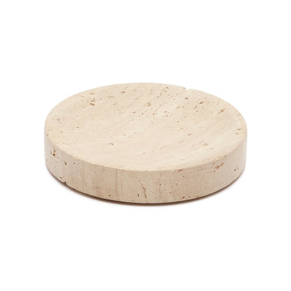 Bež kamnit podstavek za milo Macre – Kave Home-image-2