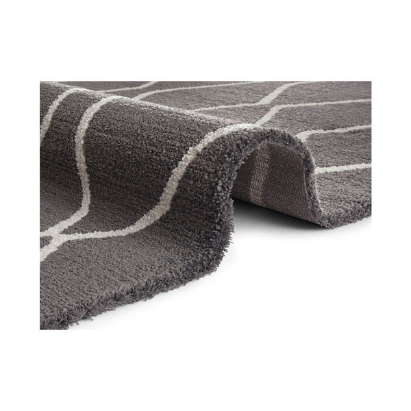 Temno siva preproga Elle Decoration Glow Vienne, 200 x 290 cm-image-1