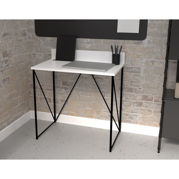 Bela delovna miza Tenzo Tell, 80 x 48 cm-image-1
