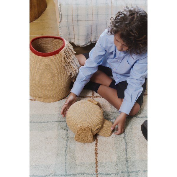 Bež tekstilna otroška škatla za shranjevanje 40x30x55 cm Luna – Lorena Canals-image-3