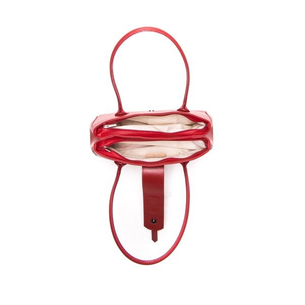 Usnjena torbica Anna Luchini 1170 Rosso-image-3