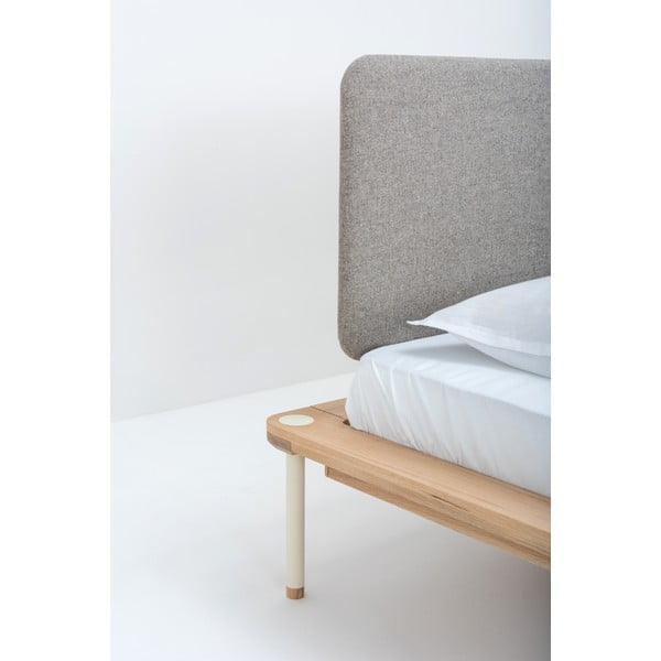 Postelja iz hrastovega lesa Gazzda Fina, 140 x 200 cm-image-3