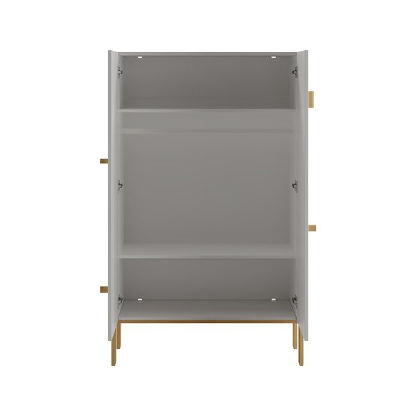 Svetlo siva otroška omara 100x170 cm Cube - Pinio-image-4