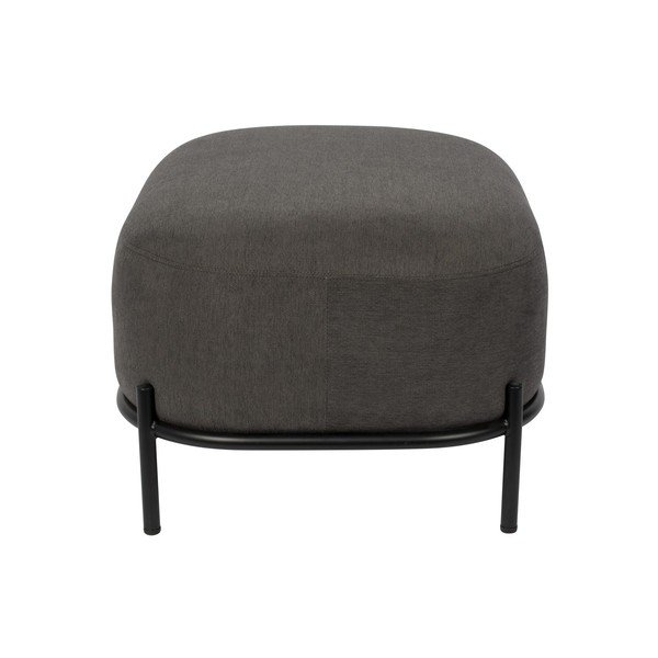 Temno siv tabure White Label Polly-image-3