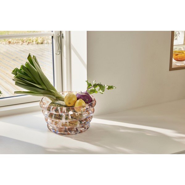 Steklena skleda ø 31 cm Blaze – Hübsch-image-1