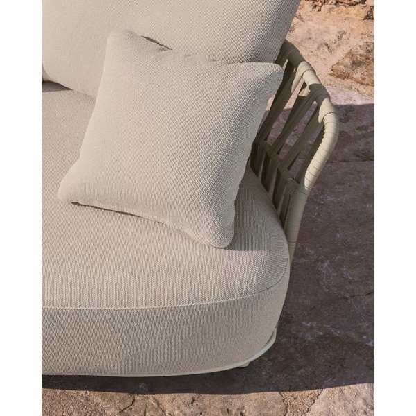 Bež/sivorjav vrtni modularni kavč 170 cm Osani – Kave Home-image-3