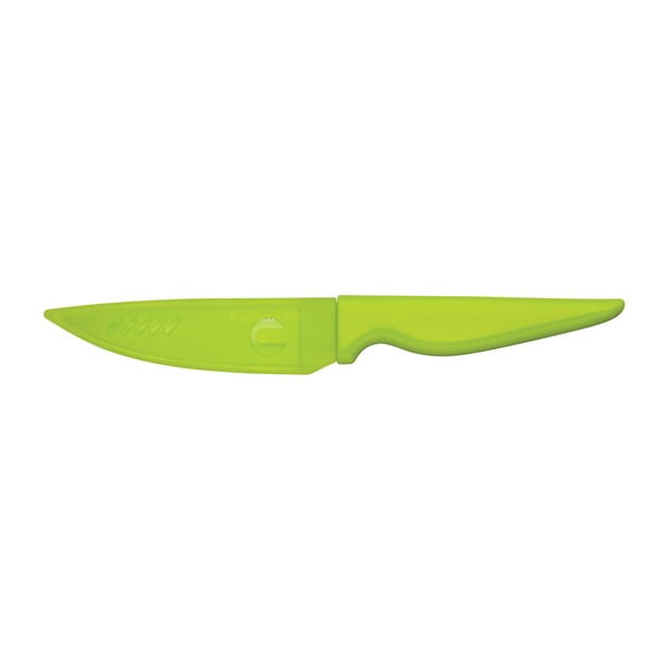 Zeleni večnamenski nož Kitchen Craft Clam, 10 cm