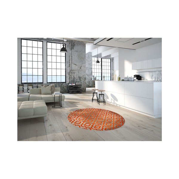 Oranžna preproga Webtappeti Evergreen, 92 x 152 cm-image-3
