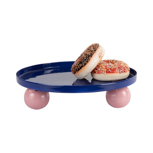 Kovinski dekorativni pladenj ø 25 cm Double Funky – PT LIVING-image-3