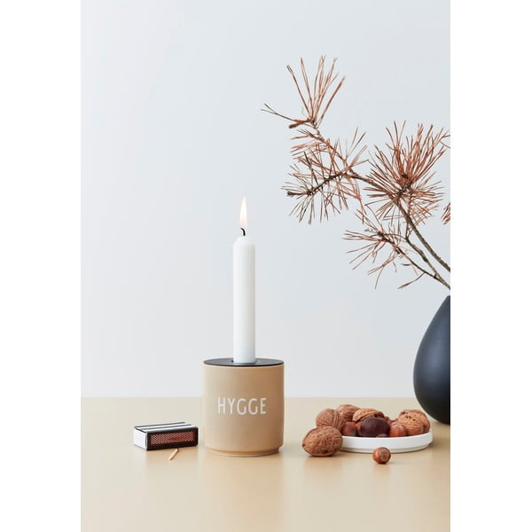 Bež porcelanasta skodelica 300 ml Hygge – Design Letters-image-3