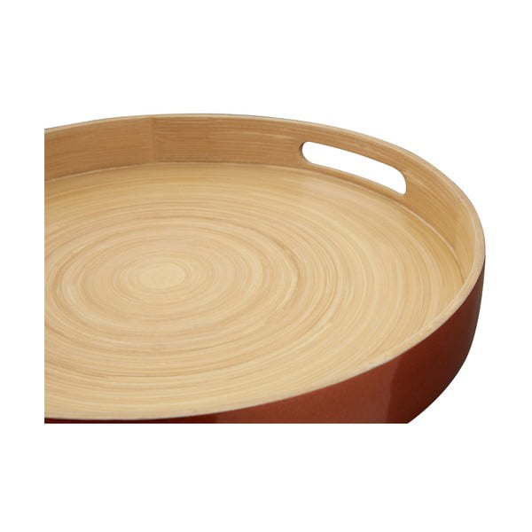 Bambusov pladenj za serviranje v bronasti barvi Premier Housewares , ⌀ 35 cm-image-2